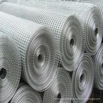 Hot dipped 2x2 galvanized welded wire mesh panel and roll